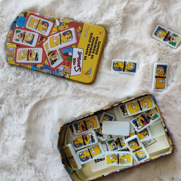 Simpsons 28 super-sized dominoes - Picture 3 of 3